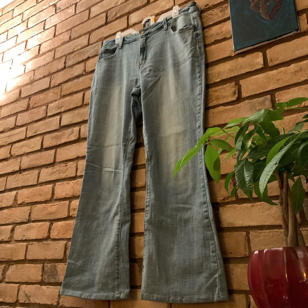 Cosmic Blue Love Ginger Wide Leg Trouser Bootcut